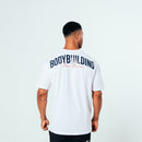 Camiseta Masculina Oversized Bodybuilding - Branca Tamanho P - Branca