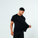 Camiseta Masculina Tech Modal - Preta Tamanho P - Preta