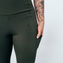 Legging Max Titanium com Bolso - Verde Tamanho P - Verde