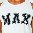 Regata Masculina Max Titanium - Branca Tamanho P - Branca
