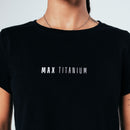 Cropped Max Titanium - Preto Tamanho P - Preto