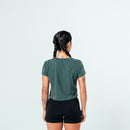 Cropped Max Titanium - Verde Esmeralda Tamanho P - Verde Esmeralda