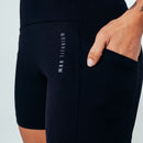 Shorts Feminino Treino com Bolso - Preto Tamanho P - Preto