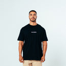 Camiseta Masculina Oversized Don't Live Too Fast Tamanho P - Preta