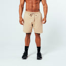 Bermuda Masculina de Moletom Premium - Cappuccino Tamanho P - Cappuccino