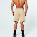 Bermuda Masculina de Moletom Premium - Cappuccino Tamanho P - Cappuccino