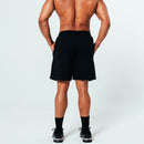 Bermuda Masculina de Moletom Premium - Preta Tamanho P - Preto