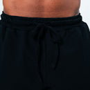 Bermuda Masculina de Moletom Premium - Preta Tamanho P - Preto