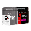 Kit Creatina 300g + Pré treino Hórus 300g Amora