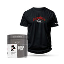 Kit Creatina 300g + Camiseta Elite Team Show - Team Brandão Kit Creatina 300g + Camiseta P Elite Team Show - Team Brandão