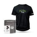 Kit Creatina 300g + Camiseta Elite Team Show - Team Tenente Breno Kit Creatina 300g + Camiseta P Elite Team Show - Team Tenente Breno