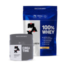 Kit Creatina 300g + 100% Whey Refil 900g Baunilha