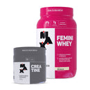 Kit Creatina 300g + Femini Whey 900g Baunilha