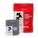 Kit Creatina 300g + Mass Titanium 3Kg Baunilha