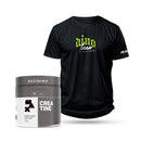 Kit Creatina 300g + Camiseta Elite Team Show - Team Dino Kit Creatina 300g + Camiseta P Elite Team Show - Team Dino