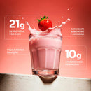 Kit Força e Disposição - 100% Whey 900g + Égide 150g 100% Whey 900g Morango + Égide 150g Frutas Vermelhas
