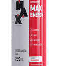 Max Energy Framboesa 269ML - Fardo 6 Latas Bebida Energetica